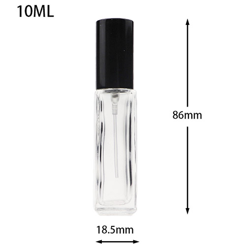 10 glass perfume bottle