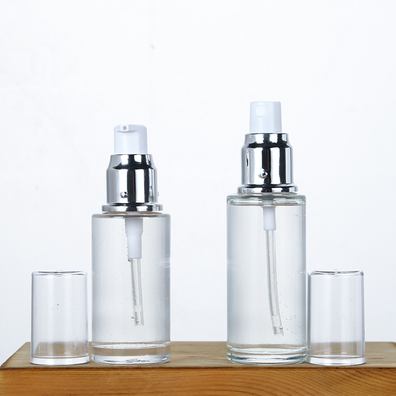 Cosmetic Lotion Glass Bottle 50ml 100ml Skincare Packaging - Xuzhou OLU Daily Products Co., Ltd.