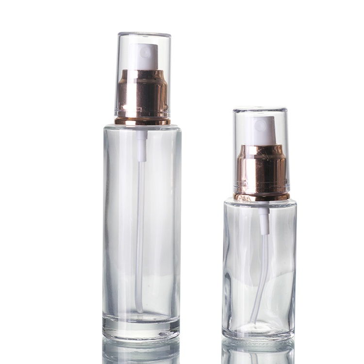 Cosmetic Lotion Glass Bottle 50ml 100ml Skincare Packaging - Xuzhou OLU Daily Products Co., Ltd. Featured Image