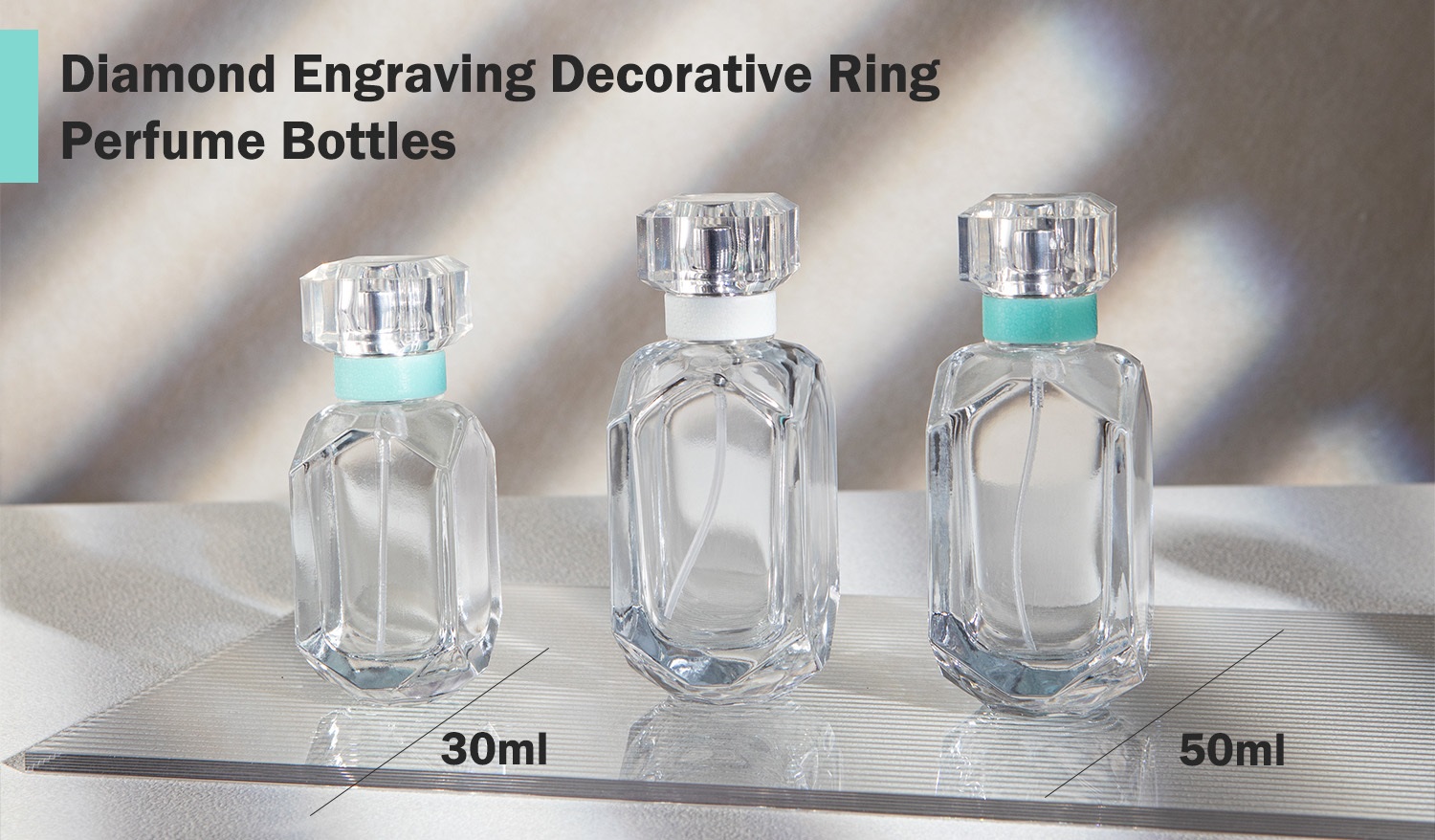 Diamond Engraving perfume bottle