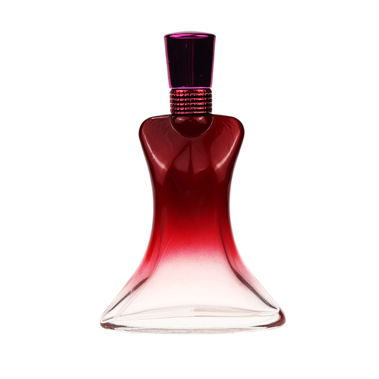 K-6799-50ML-Body-Shape-Red-Ombre-Women-Perfume-Glass-Bottle