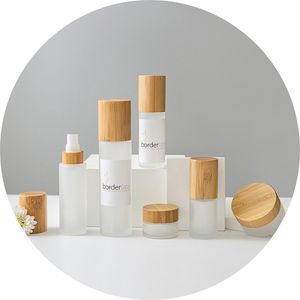 bamboo skincare container
