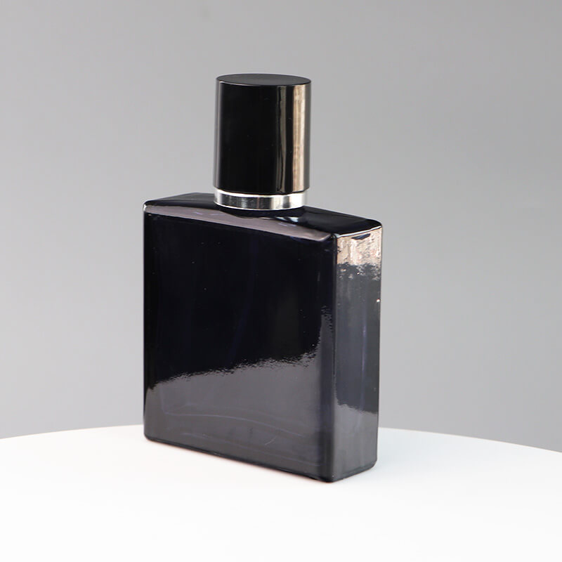 black square perfume bottle