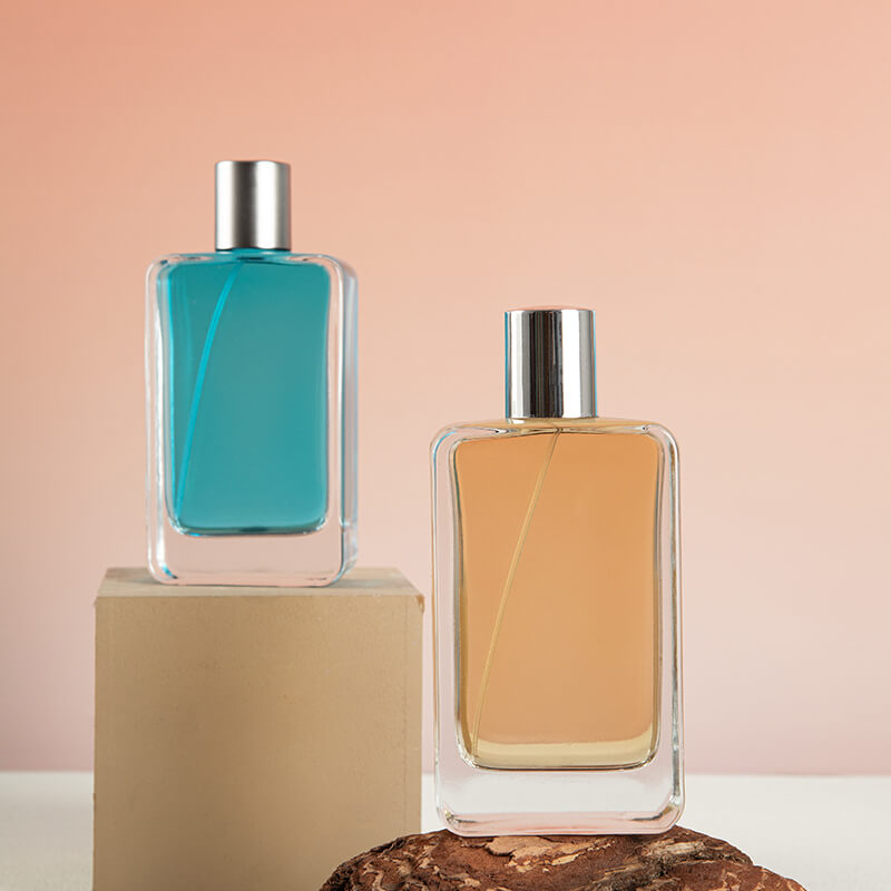 100ML Rectangular Perfume Glass Bottle Package