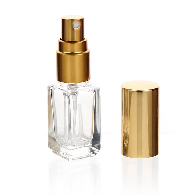 4ml 8ml Small Square Perfume Sample Glass Spray Bottle - Xuzhou OLU Daily Products Co., Ltd. Featured Image