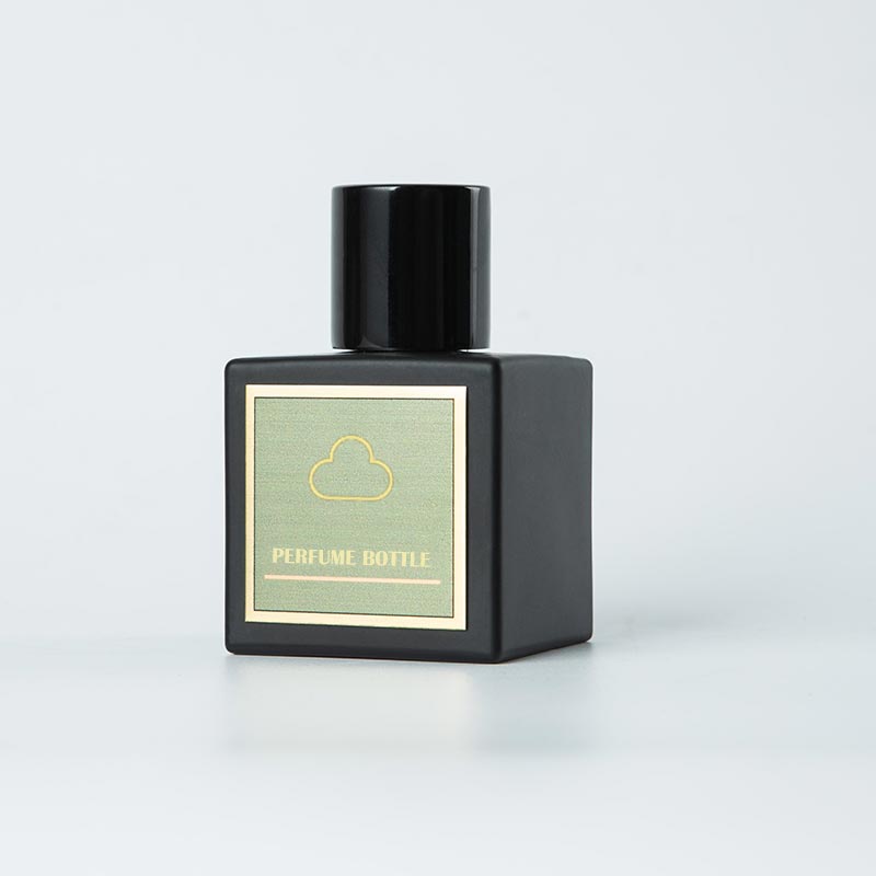 Black Square Perfume Bottle with Lable & Packaging Box - Xuzhou OLU Daily Products Co., Ltd.