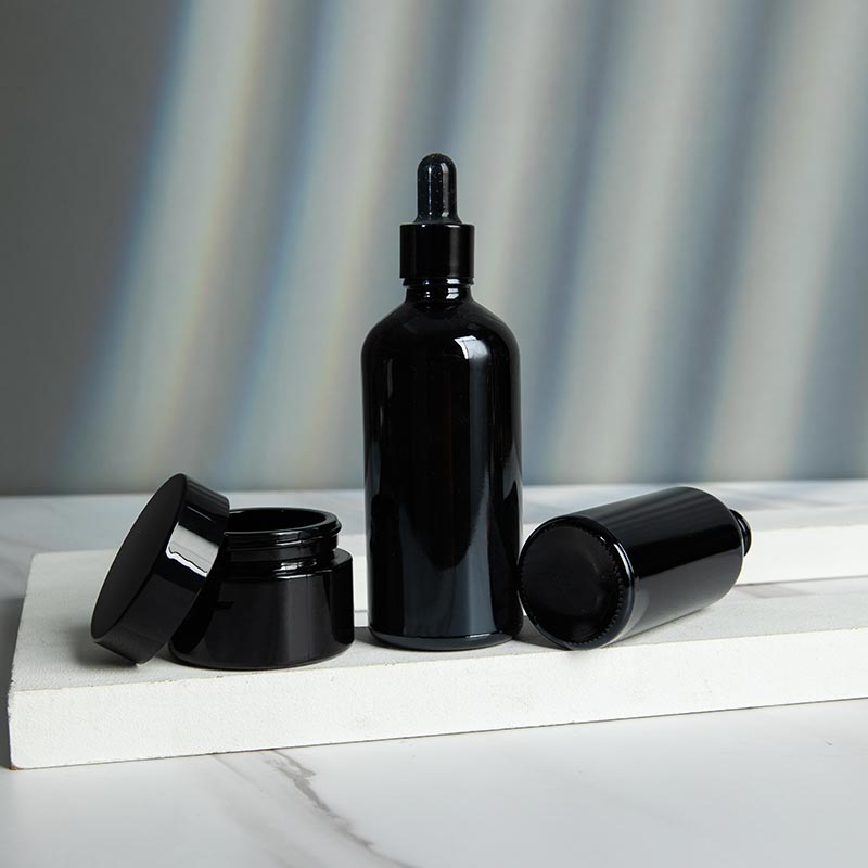 50ml 100ml Tincture Dropper Bottles Skincare Cream Glass Container - Xuzhou OLU Daily Products Co., Ltd.