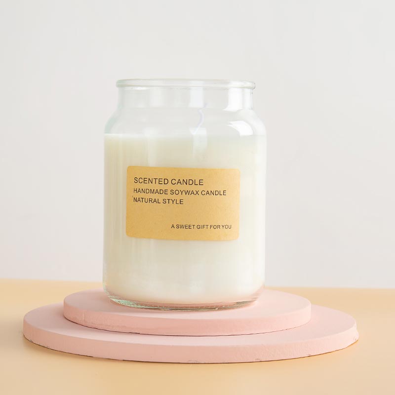 Silicone Gasket Cap Air Fresh Scent Candle Glass Container - Xuzhou OLU Daily Products Co., Ltd.