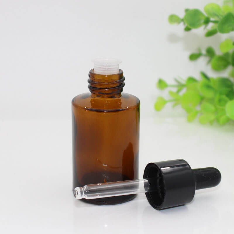20ml 40ml 60ml Brown Glass Bottle with Pipette Dropper - Xuzhou OLU Daily Products Co., Ltd.