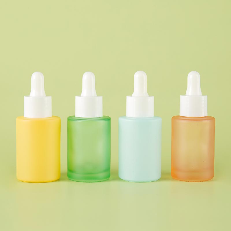 Empty 30ML Refillable Skincare Oil Glass Dropper Bottles Wholesale
