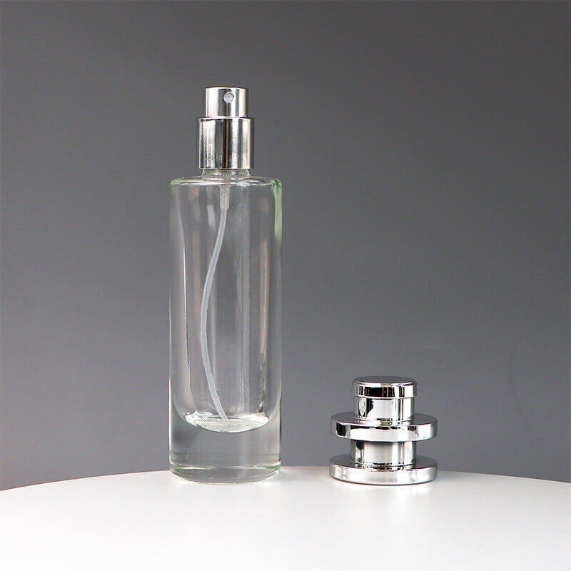 Empty 30ml Round Mist Spray Glass Parfume Bottle
