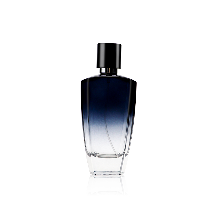 k-5899 100ml Dark Blue Ombre Men’s Perfume Glass Atomizer