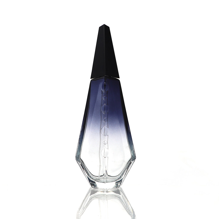 k-6121 100ml Pointed Ombre Perfume Glass Packaging