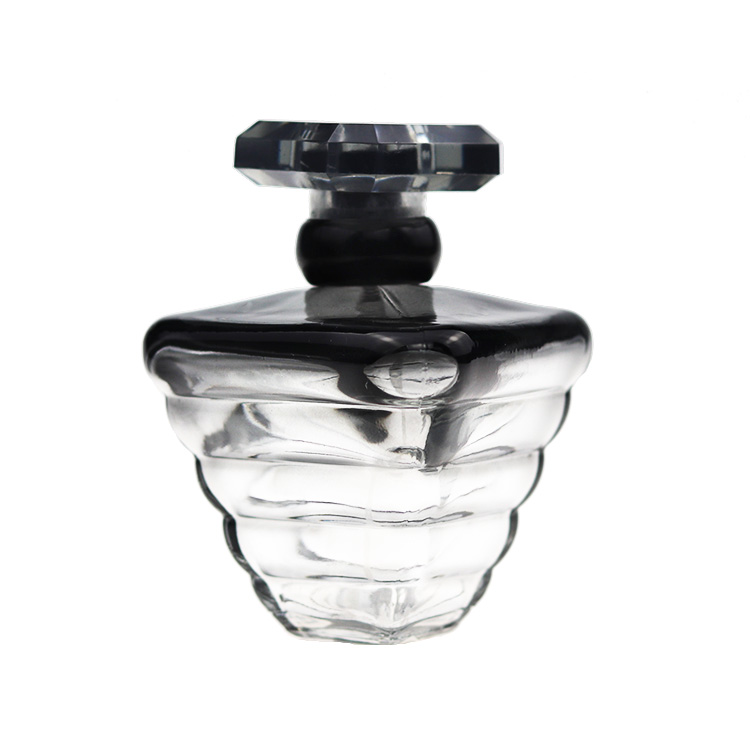 k-6208 120ml Taper Two Tone Glass Perfume Bottle