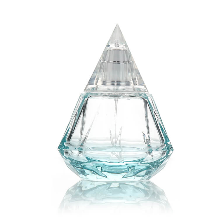 k-6597 100ml Diamond Shaped Perfume Glass Bottle