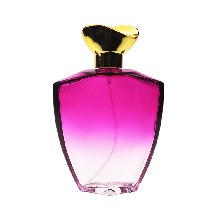 k-6668 100ml Pink Perfume Glass Bottle for Women