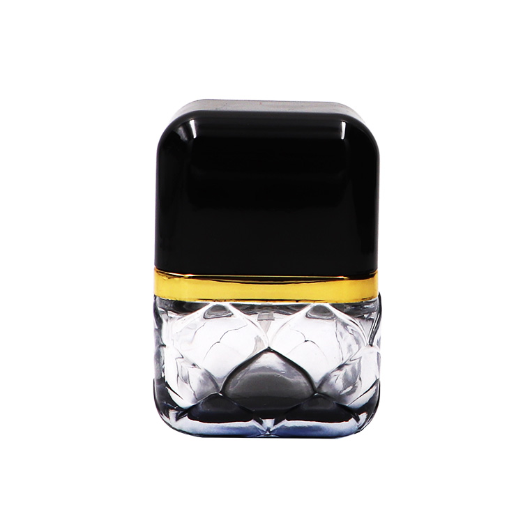 k-6681 45ml Square Perfume Oil Glass Sprayer Bottle