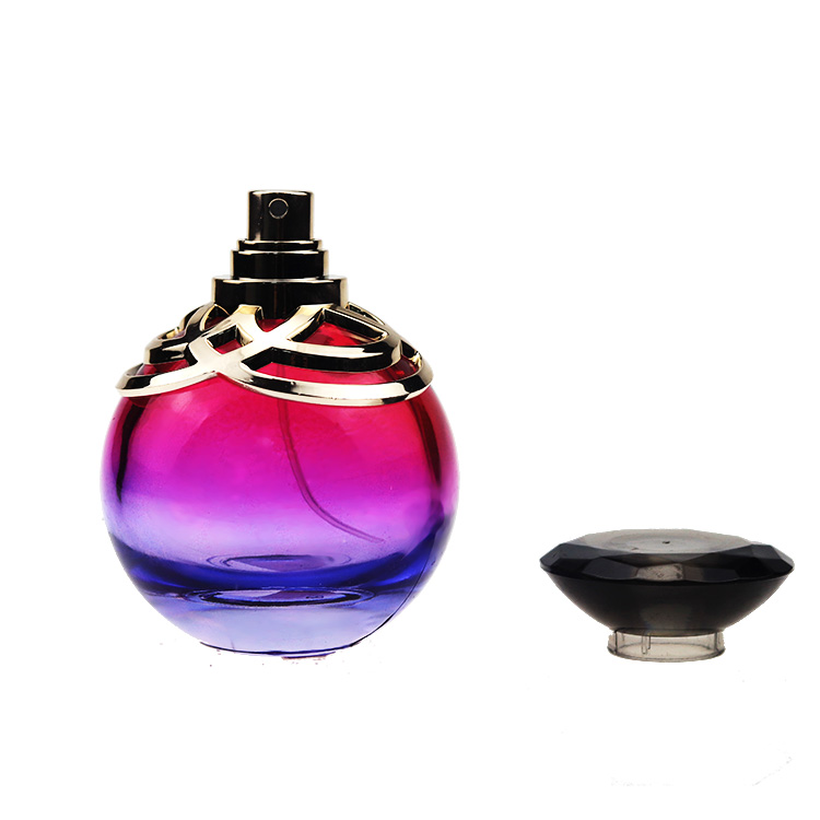 k-6769 100ml Ball Shaped Perfume Glass Container