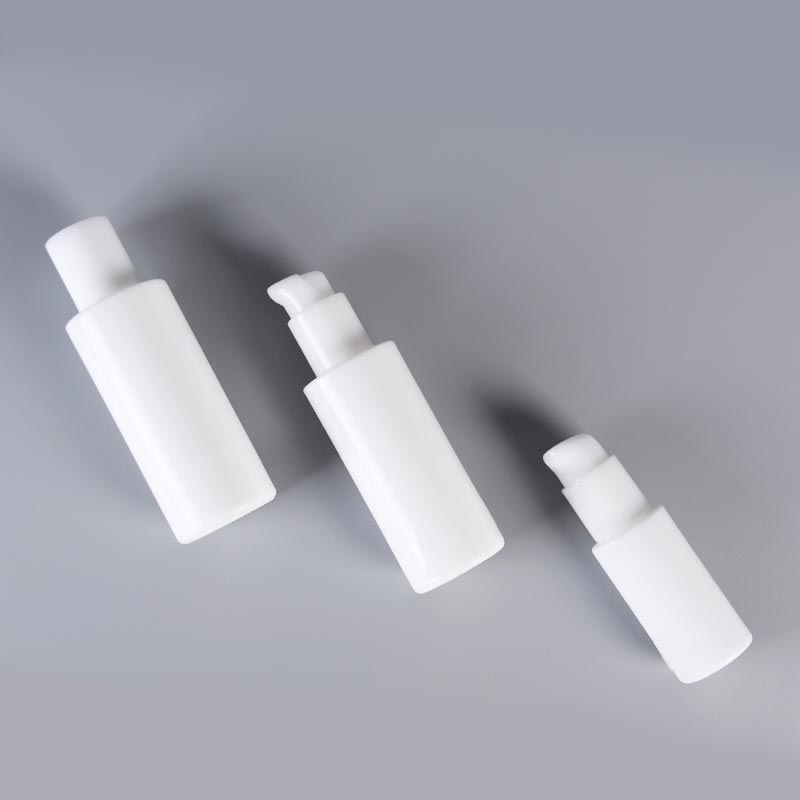 100ml 120ml White Porcelain Lotion Bottles Packaging with Pump - Xuzhou OLU Daily Products Co., Ltd.