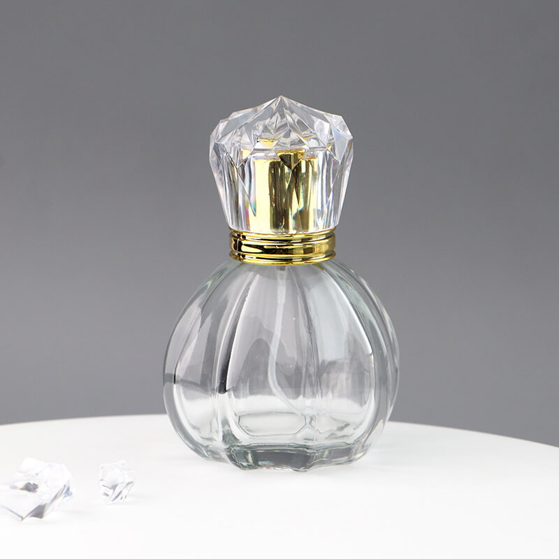 60ml Unique Empty Clear Sprayer Women’s Glass Perfume Bottle