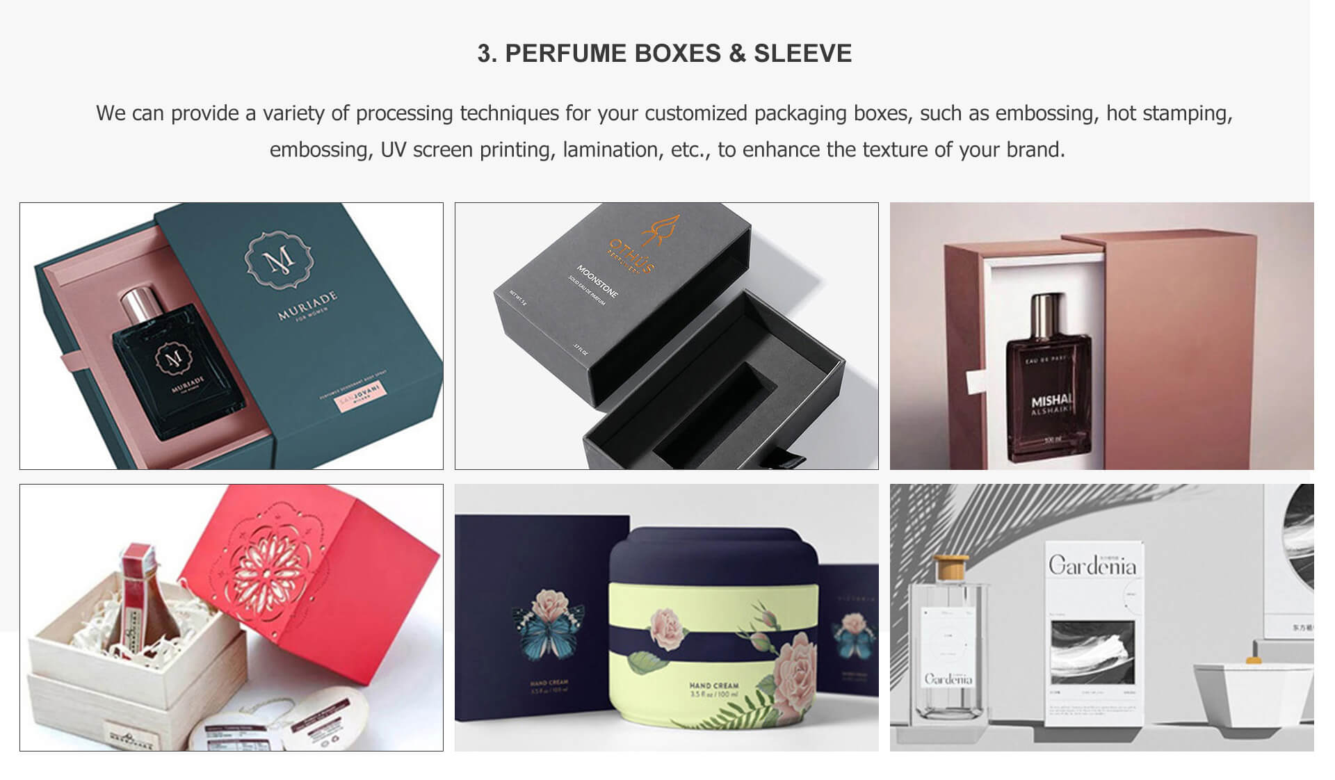 Perfume Boxes & Sleeve