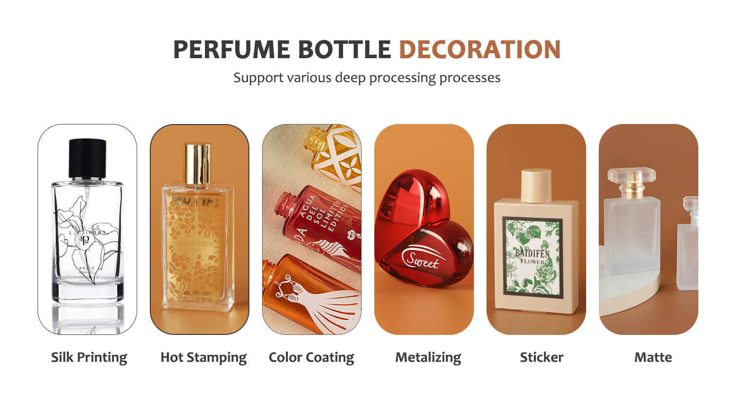 perfume bottle decoration