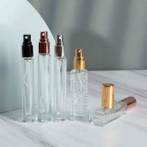 mini perfume glass bottles