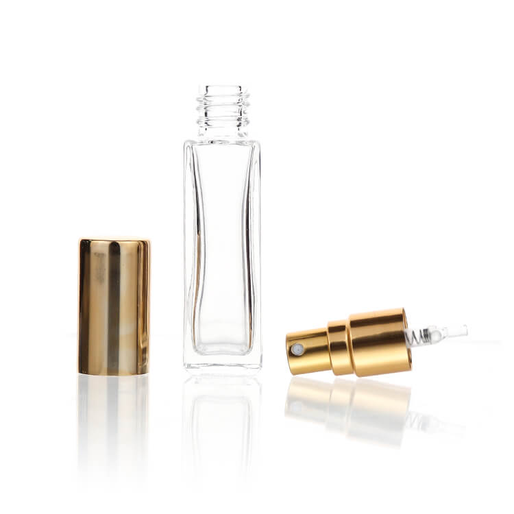 perfume sample glass bottle