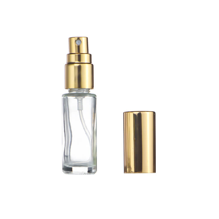 perfume sample glass bottle