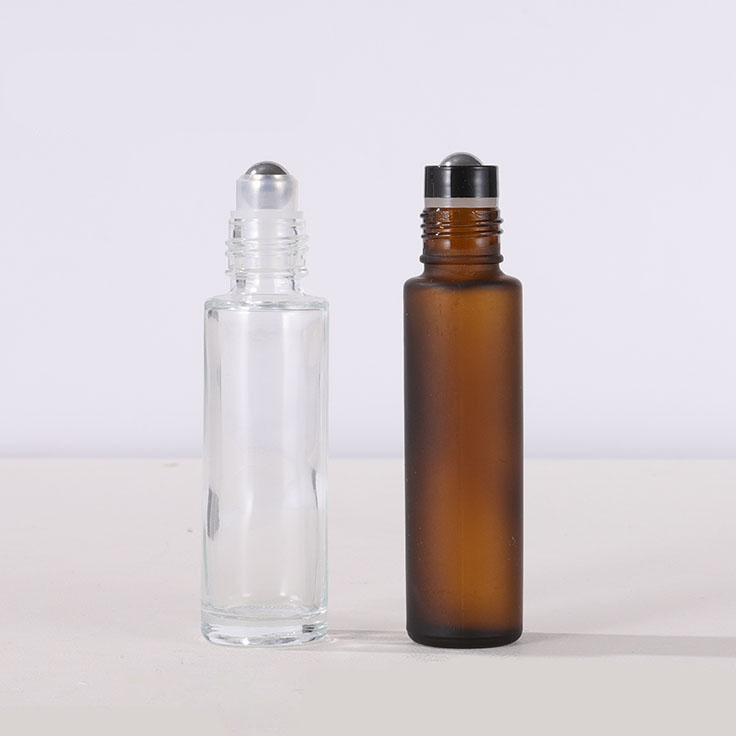 15ML Amber Clear Roller Serum Glass Vials with Bamboo Cap - Xuzhou OLU Daily Products Co., Ltd.