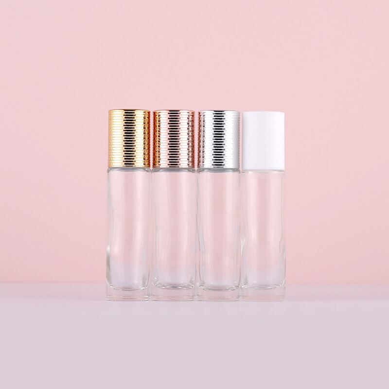 Cobalt Blue 10ml Roll Ball Cosmetic Oil Glass Vials with Caps - Xuzhou OLU Daily Products Co., Ltd.