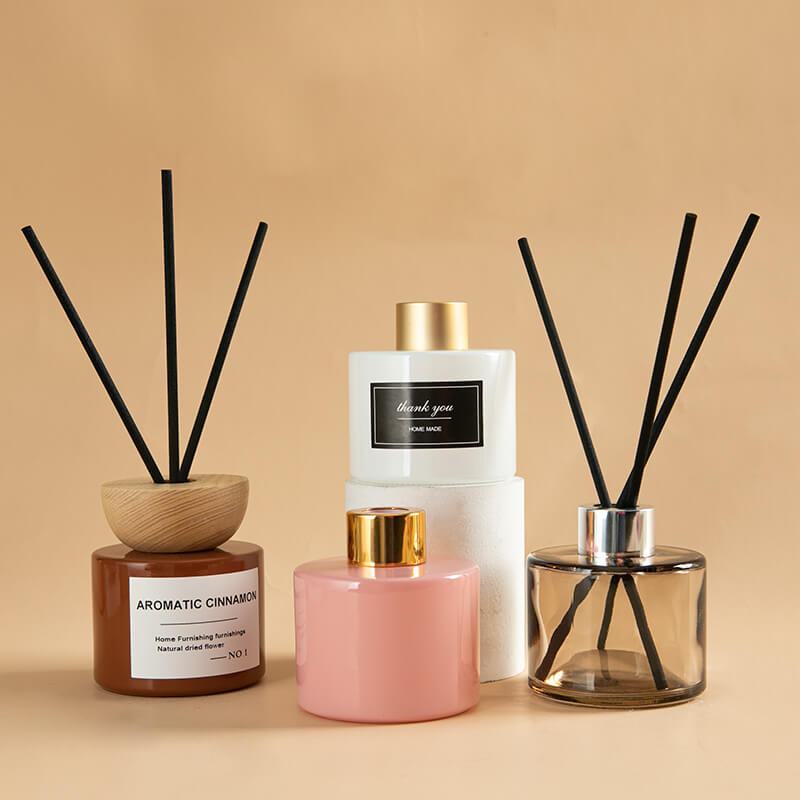 Round Decorative Glass Aroma Diffusers with Reed Sticks - Xuzhou OLU Daily Products Co., Ltd.
