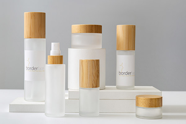 skincare glass container