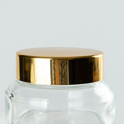 skincare jar with lid