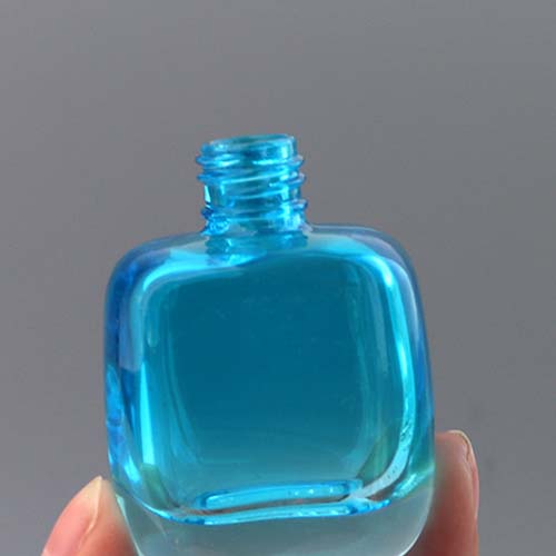small perfume glass bottle