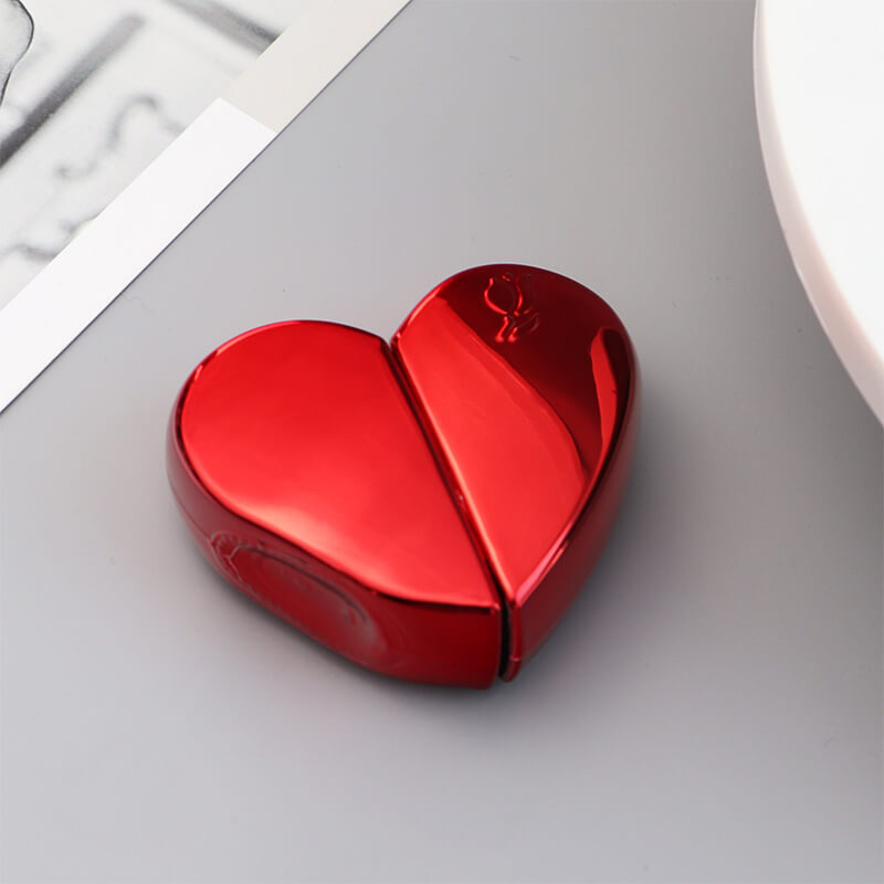 30ml Heart Shaped Colored Unique Glass Perfume Container