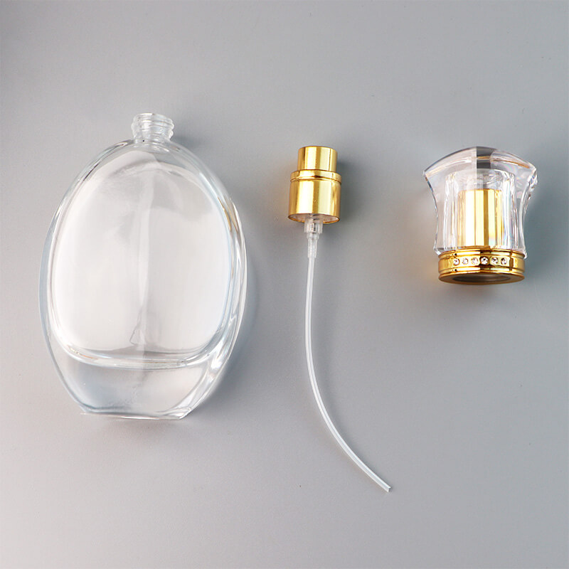 30ml 50ml Oval Glass Perfume Atomizer Bottle with Sprayer - Xuzhou OLU Daily Products Co., Ltd.