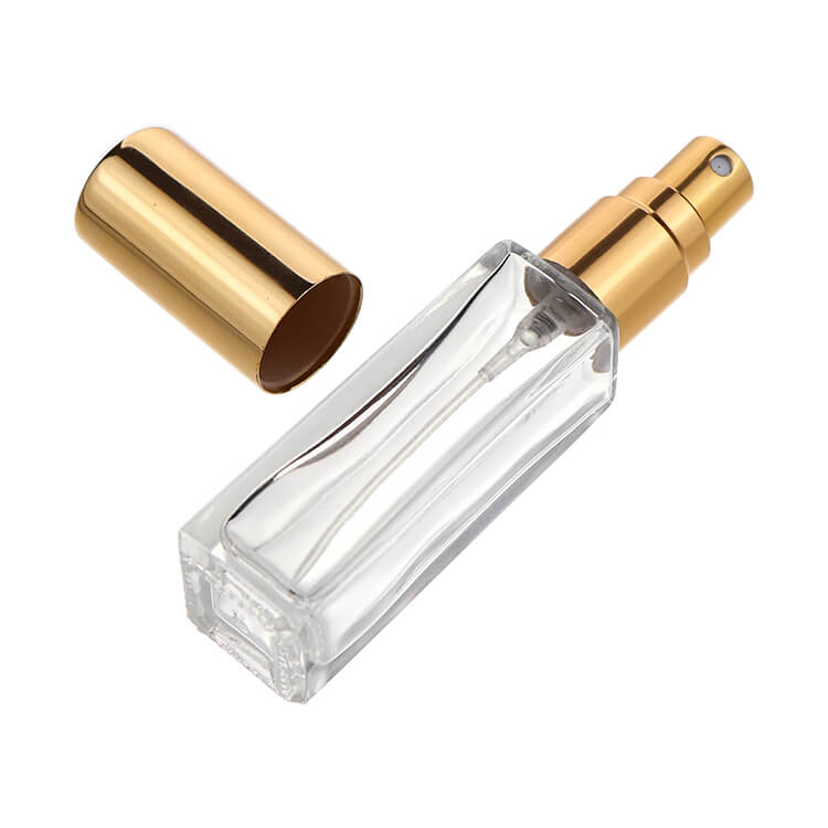 4ml 8ml Small Square Perfume Sample Glass Spray Bottle - Xuzhou OLU Daily Products Co., Ltd.