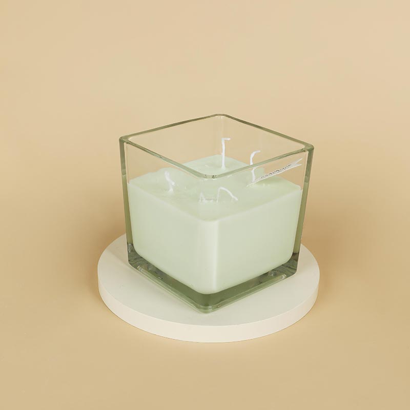 square candle jars