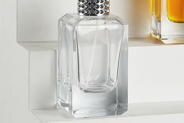 square glass perfume bottle