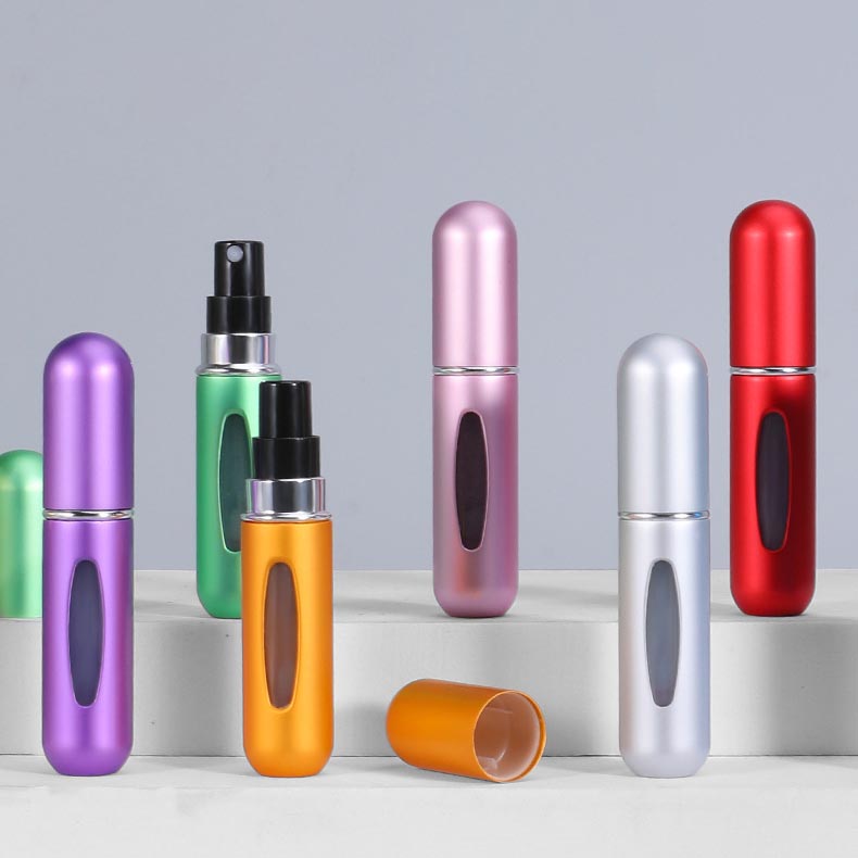 Mini 5ml Colored Travel Perfume Bottle Sub Fragrance Atomizer